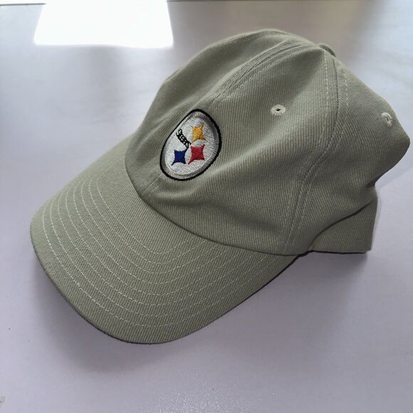 Pittsburgh Steelers Hat Cap Men’s Beige Embroidered NFL Football - Picture 2 of 10